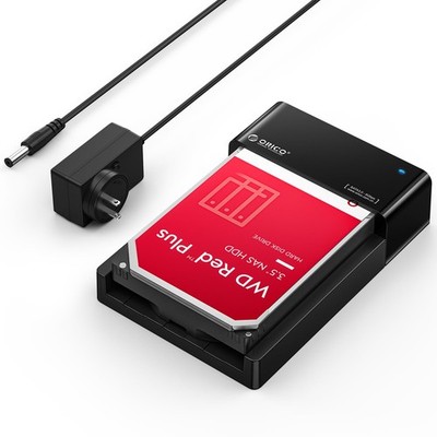 Orico 6629US3-SV Dockingstation für 25/35-Zoll-SATA-HDD- und SSD-Festplatten