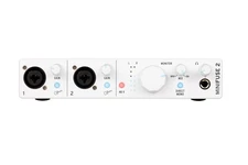 Arturia MiniFuse 2 Portable 2x2 USB Type-C Audio/MIDI Interface (White)