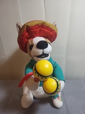 Vintage La Bamba Maraca Dog - Plays Music! Note: Small mark on foot Tested