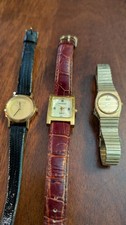 VTG Lot 3 Untested Wristwatches Seiko, Vernier, Olympic Kodak Sponsor JO