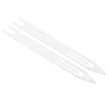 Netznadel Shuttles 7# 2Pack Kunststoff Angelschnur Reparatur Kit Weiß