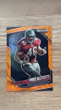 2025 Panini Prizm Black Mike Alstott Buccaneers Orange Wave /60