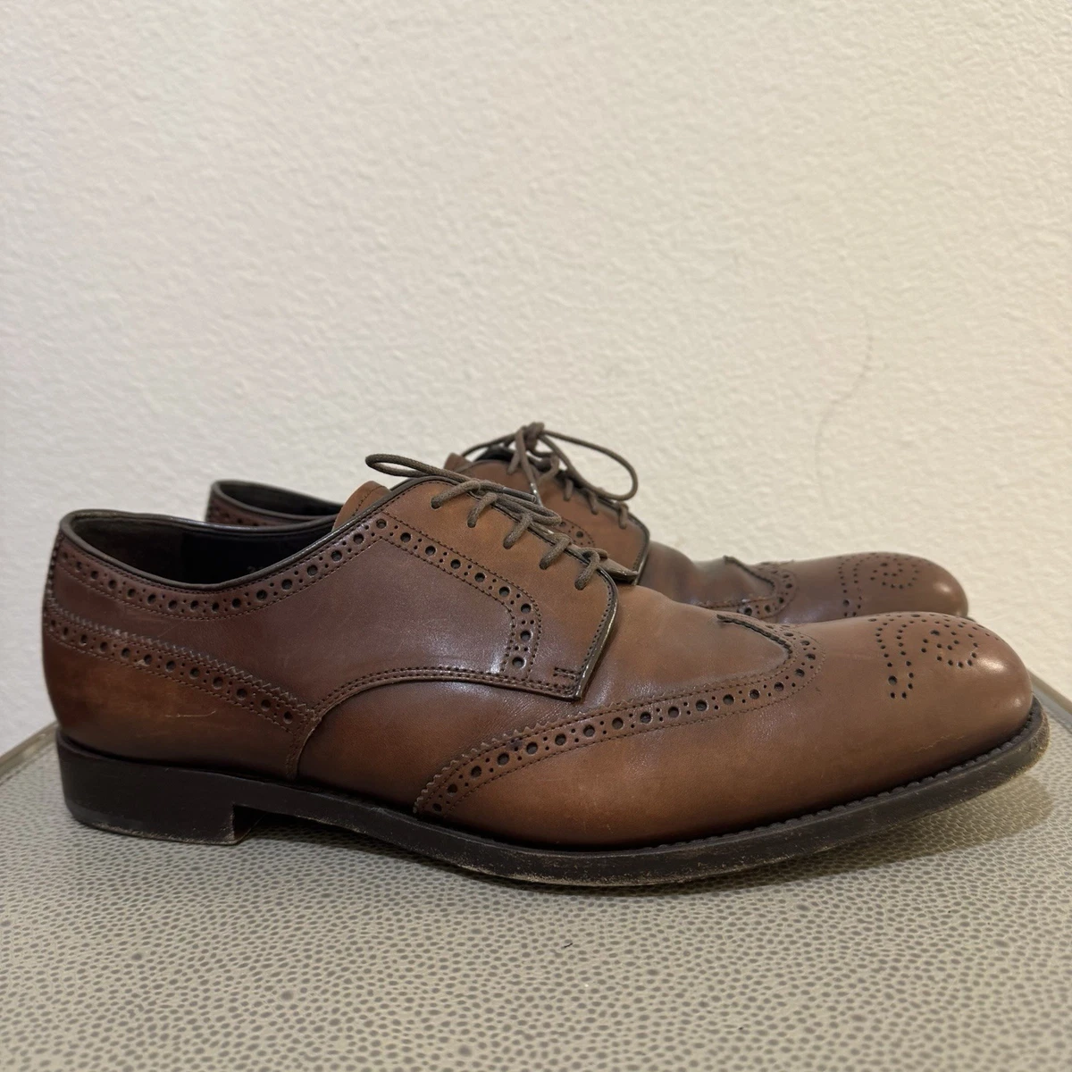 PRADA Leather Upper Wingtip Dress Shoes for Men for sale | eBay
