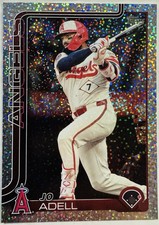 2025 Topps Series 1 - Jo Adell #211 Confetti Foil CELEBRATION Angels