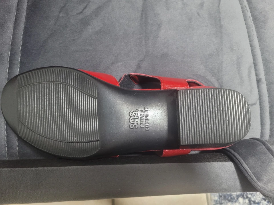Zapatos para mujer SAS Suntimer rojos nuevos en caja 8 W Foto 4 de 4