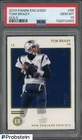 2019 Panini Encased Gold #66 Tom Brady New England Patriots 7/10 PSA 10 GEM MINT