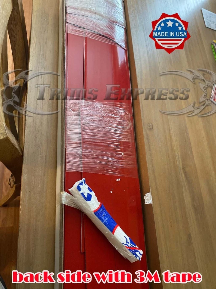 Para: 1986-1995 Suzuki Samurai panel basculante moldura lateral acero inoxidable 8 piezas Foto 2 de 3