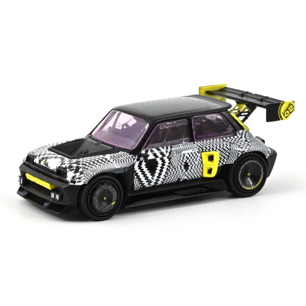 Norev - Renault Concept R5 Turbo 3E E-Tech 100% Elektrisch 2022 Schwarz - 1/4...-image