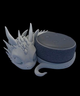 Grey Dragon Smart Lautsprecher Ständer für Echo Dot Gen 3 Halter Funky Homeware 