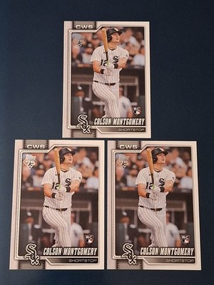 (3) Colson Montgomery 2026 Topps Rookie Card #157 RC Chicago White Sox