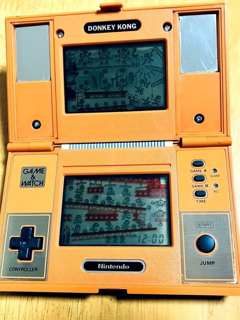 極美品Nintendo Game & Watch Donkey Kong Nintendo Game & Watch Donkey Kong DK-52 Multi Screen 1982 Tested