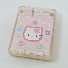 HORI PS2 8MB Memory Card Hello Kitty Sanrio for Playstation 2 2363