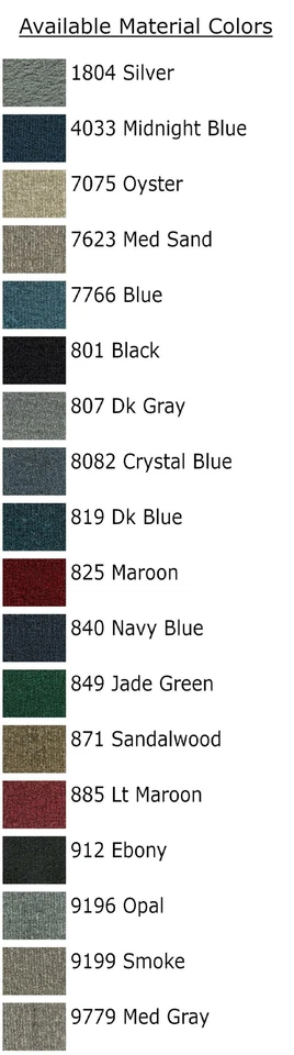 FITS 1990-2011 Lincoln Town Car Floor Mat 4pc Cutpile Foto 3 de 4