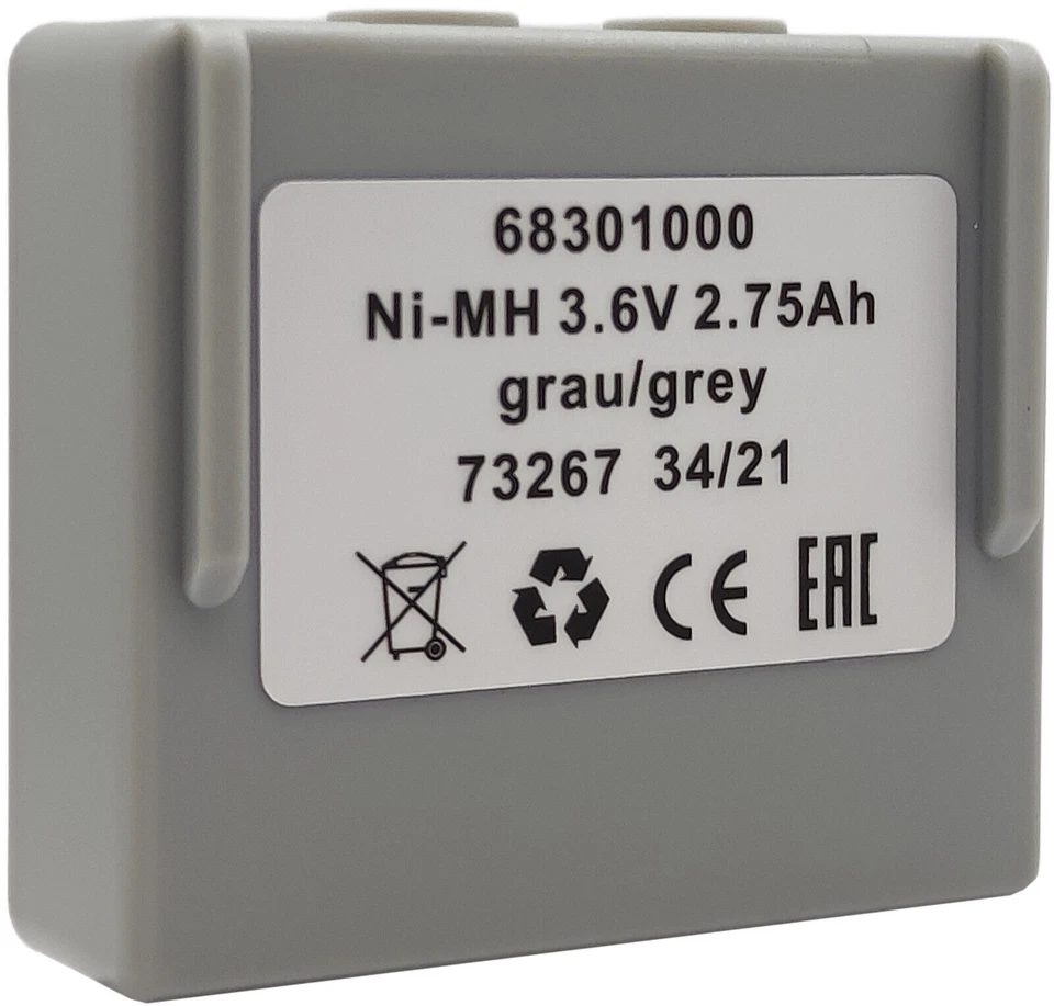 4x 2750mAh 68301000 Control Remoto Ni-MH Batería Para Hetronic 68300900 3.6V EE. UU. Foto 2 de 4