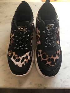 leopard print trainers size 6