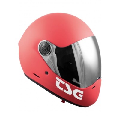 TSG Pass Pro Solid Color (matt red) Size M