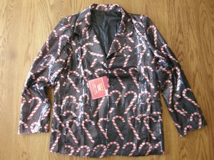 candy cane suit jacket