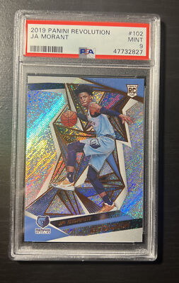 2019 Panini Revolution JA MORANT Rc PSA 9 #102 (Memphis Grizzlies 