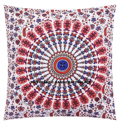 Tenture Murale Mandala Indienne 220x210 Cm En Coton - Motif Paon, Style Hippie, Commerce équitable