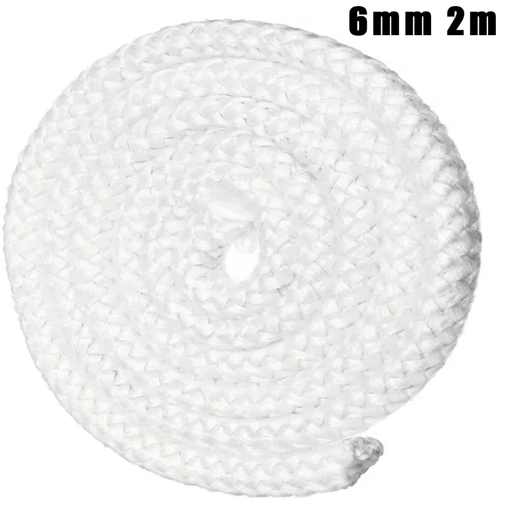Fiberglass Stove Fire Rope Wood Burning-Stove 2m-Length Log Burner Door Seal  New | eBay