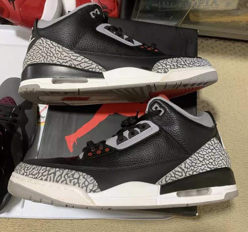 Jordan 3 Retro OG Mid Black Cement for Sale, Authenticity Guaranteed