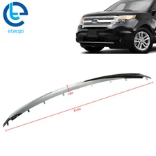 Front Grille Upper Trim BB5Z8200AA For Ford Explorer 2011 2012-2015 Chrome