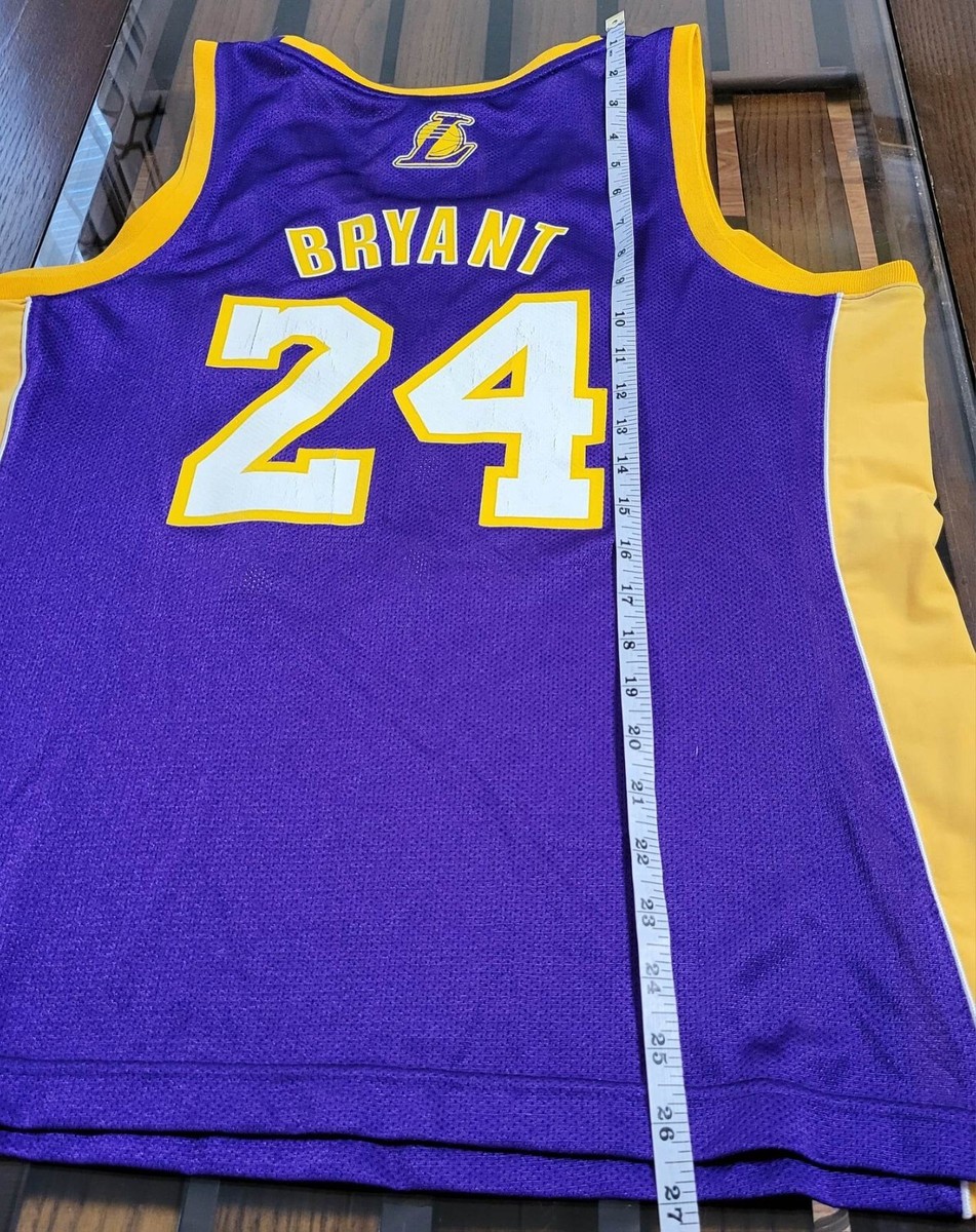 Vintage Adidas KOBE BRYANT #24 Los Angeles LA Lakers Jersey