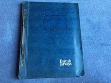 A Photocopy of British Airways Concorde On board Catering Manual 1976 on pdf 