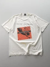 Vintage 90s Head Banger T-shirt Feet First The First Time Screen Stars White L