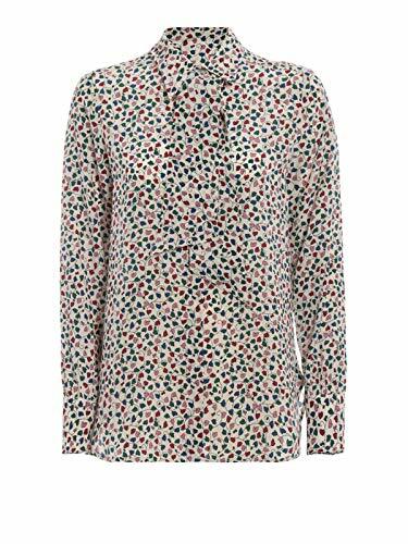 NWT Weekend Max Mara 100percent Silk OFELIA Shirt Optical White Size 6 MSRP $395 image 4