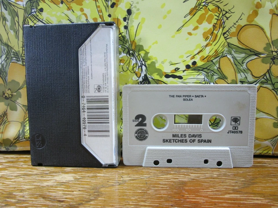 MILES DAVIS - Sketches Of Spain - Cassette Tape Jazz Columbia/CBS Vintage Foto 2 de 4