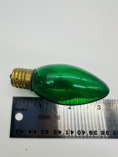 26 Vintage Christmas Light Bulbs Multi Color Clear Colored See Through Decor - Picture 9 of 9