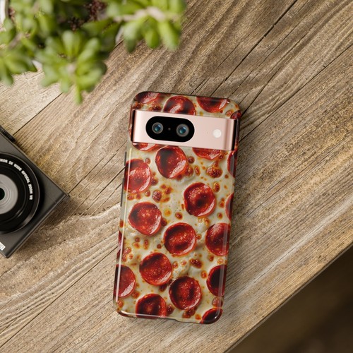 Pizza Pepperoni Phone Case for iPhone, Samsung Galaxy, Pixel - 第 163/163 張圖片