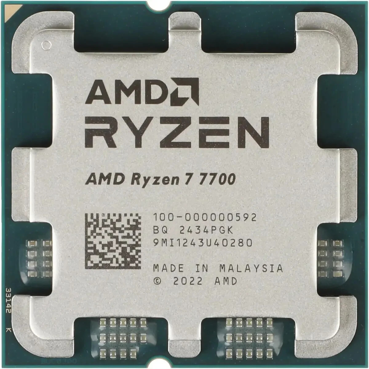 新品未使用 Ryzen7 7700 AM5 新品未使用 AMD Ryzen 7 7700 Socket AM5(CPUのみ) グリス付き
