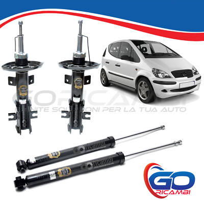 ATEC Germany Kit 2 Ammortizzatori Anteriori A Gas Con Supporti E Protezioni Per MERCEDES-BENZ Classe A (W168) - 5