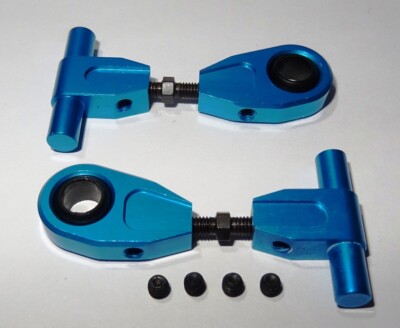 Tamiya TT02 TT02D TT02R vordere obere Querlenker Legierung Spannschloss UK Verkäufer