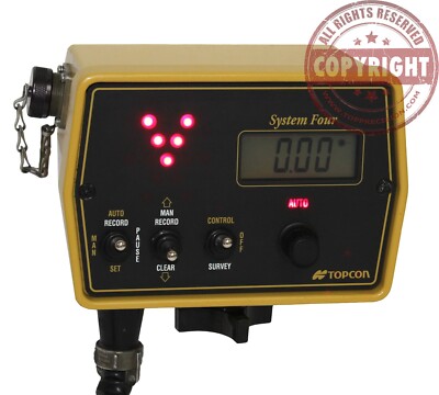 TOPCON 9255 SYSTEM FOUR MACHINE CONTROL BOX, PAVER, DOZER, SCRAPER | eBay