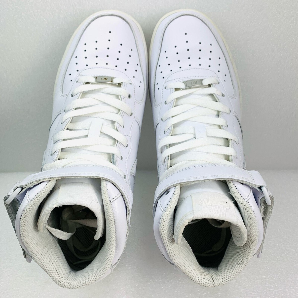 Size 10.5 - Nike Men's Air Force 1 '07 Mid White for sale online