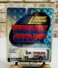 Vtg. 2000 Johnny Lightning True Grit Tootsie Roll Delivery Panel Van Truck Card