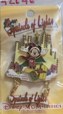 WDW DISNEY 2005 Osborne Family Spectacle Lights Mickey Mouse & Dangle PIN #42646