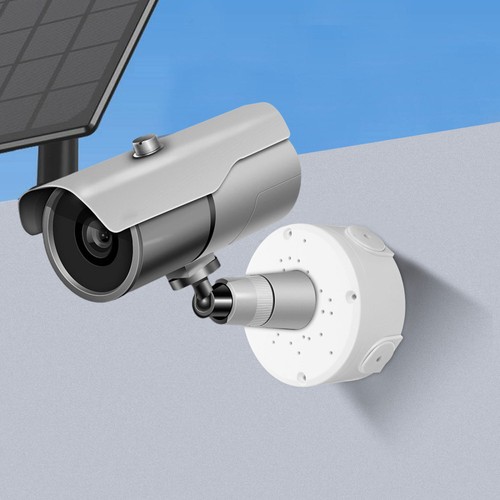 4 Pcs Hemisphere Bracket Cable Hiders Camera Wall Base Security Mounting Baby - Picture 4 of 12