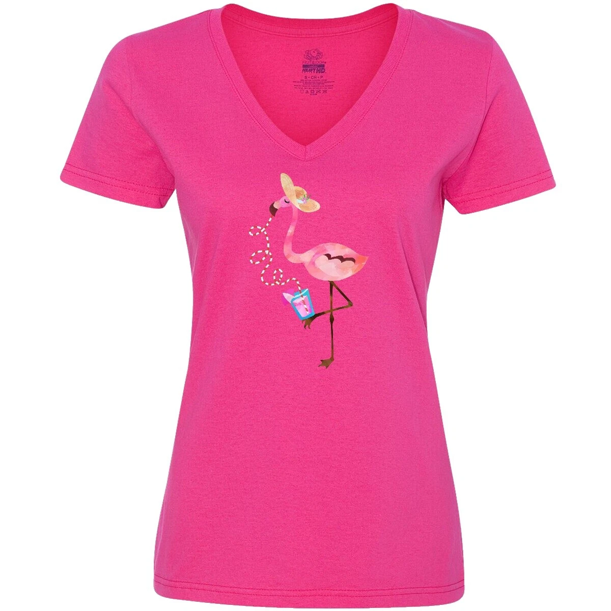 V-Neck Funny Tops for Women
