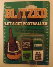Blitzed Dice Drinking Party Game Set Icup Inc. 2008
