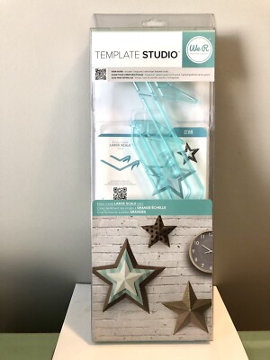 We R Memory Keepers Template Studio Star Guide Easily Create Large Scale Stars