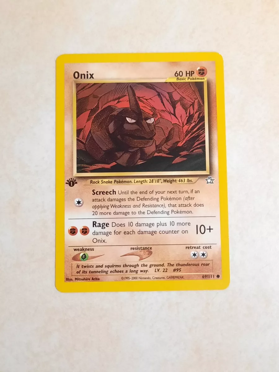 Onix (69/111) [Neo Genesis 1st Edition]