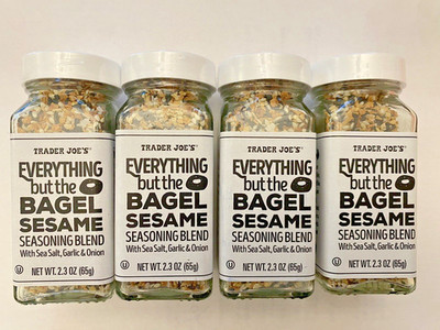 4 Packs Trader Joe's NEW Everything but The Bagel Sesame Seasoning Blend 2.3 oz