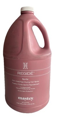 MASTEY Hairspray Firm Hold REGIDE Hair Spritz Gallon Blemished/Unsealed Gallon