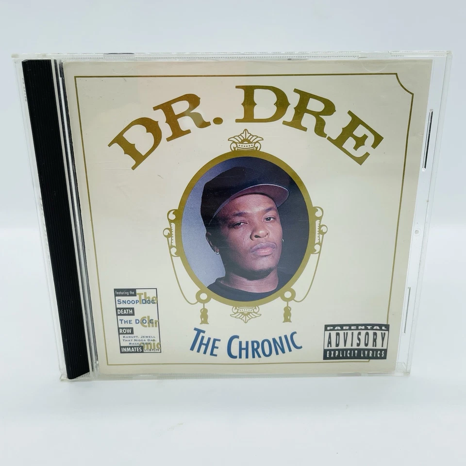 Dr Dre ‎The Chronic CD Album Rap Hip Hop 1992 Death Row Records Interscope EUC Foto 2 de 4