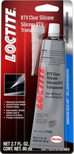 Loctite 37463 Clear RTV Silicone Adhesive/Sealant Tube - 80 Milliliter,