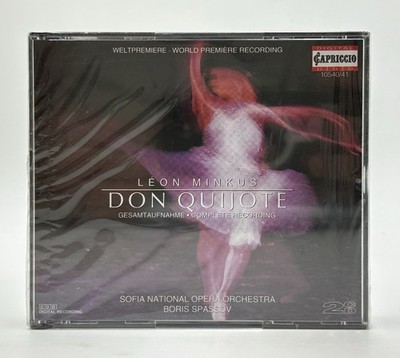 Ludwig Minkus Don Quijote Complete Boris Spassov 2-Disc CD *New* Capriccio, 1995